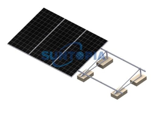 Flat Roof - Adjustable Triangle System